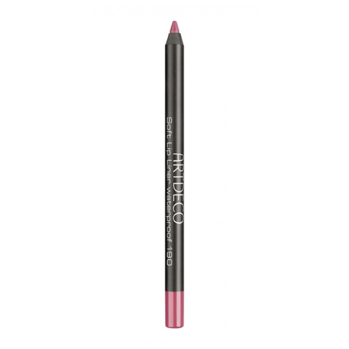 Водостойкий карандаш для губ Soft Lip Liner Waterproof ARTDECO 190 - Cool Rose, 1.2 г