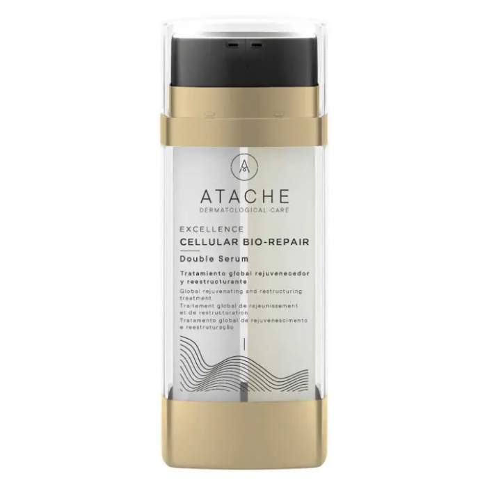 Подвійна сироватка для інтенсивного омолодження Excellence Cellular Bio- Repair Double Serum ATACHE, 30 мл