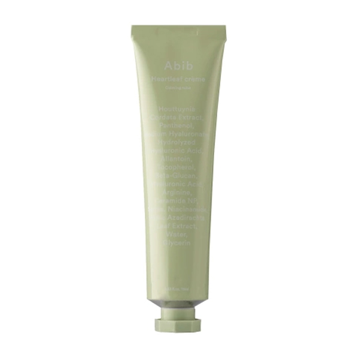 Заспокійливий крем для обличчя Heartleaf Creme Calming Tube Abib, 75 мл