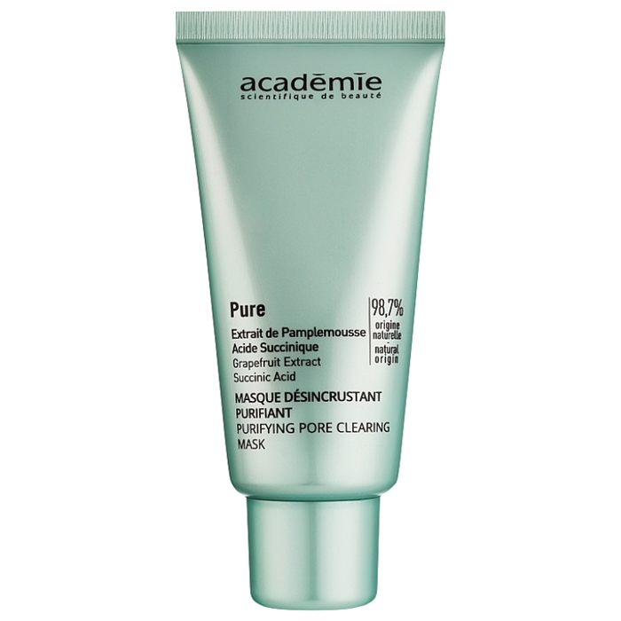 Маска для очищения пор с экстрактом грейпфрута Pure Purifying Pore Clearing Mask Academie, 50 мл