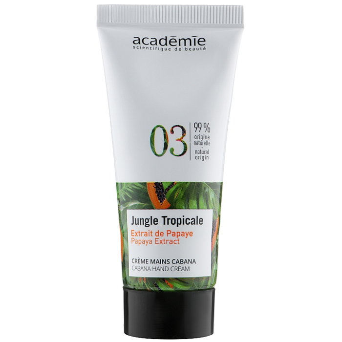 Крем для рук "Тропик" Jungle Tropicale Cabana Hand Cream Academie, 30 мл