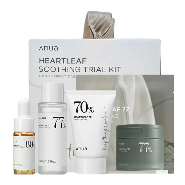 Набір Heartleaf Soothing Trial Kit Anua,
