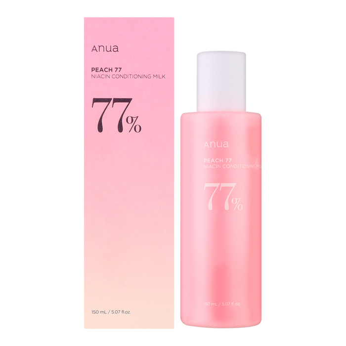 Увлажняющее молочко для лица Peach 77% Niacin Conditioning Milk Anua, 150 мл