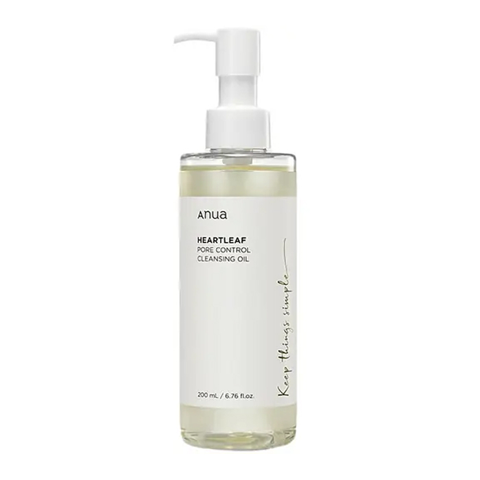 Очищувальне масло Heartleaf Pore Control Cleansing Oil Anua, 200 мл