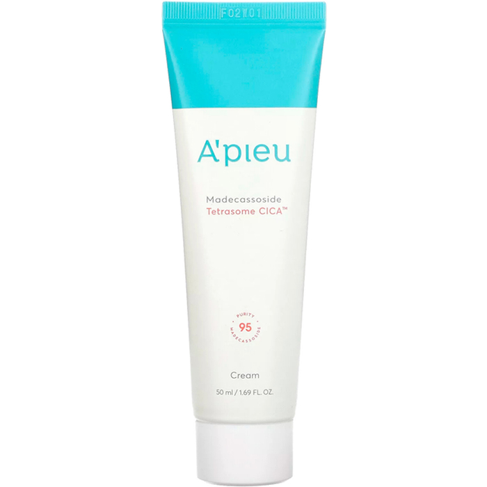 Крем для лица восстанавливающий с мадекасосидом Madecassoside Tetrasome Cica Cream A'pieu, 50 мл