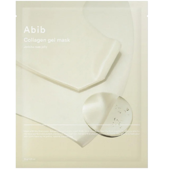 Гелева маска з колагеном та екстрактом ієрихонської троянди Collagen Gel Mask Jericho Rose Jelly Abib, 1 шт