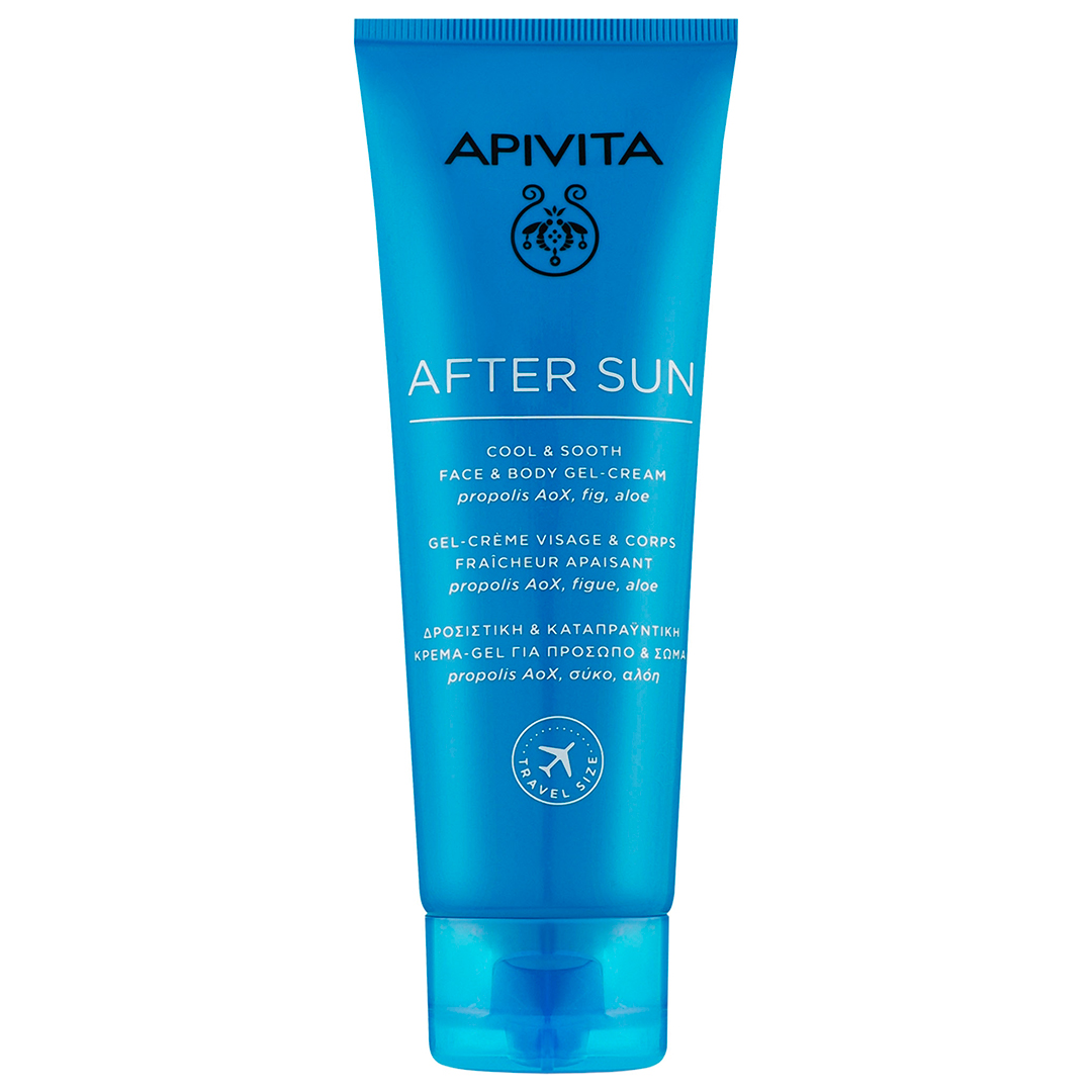 Apivita Гель-крем для обличчя й тіла після сонця After Sun Cool & Smooth Face & Body Gel-Cream, 200 мл