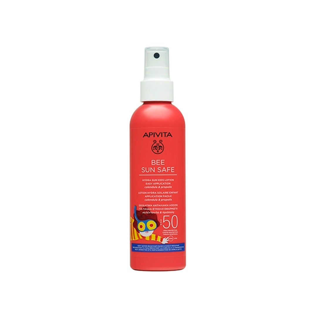Apivita Bee Sun Safe Kids — солнцезащитный лосьон SPF50, 200 мл