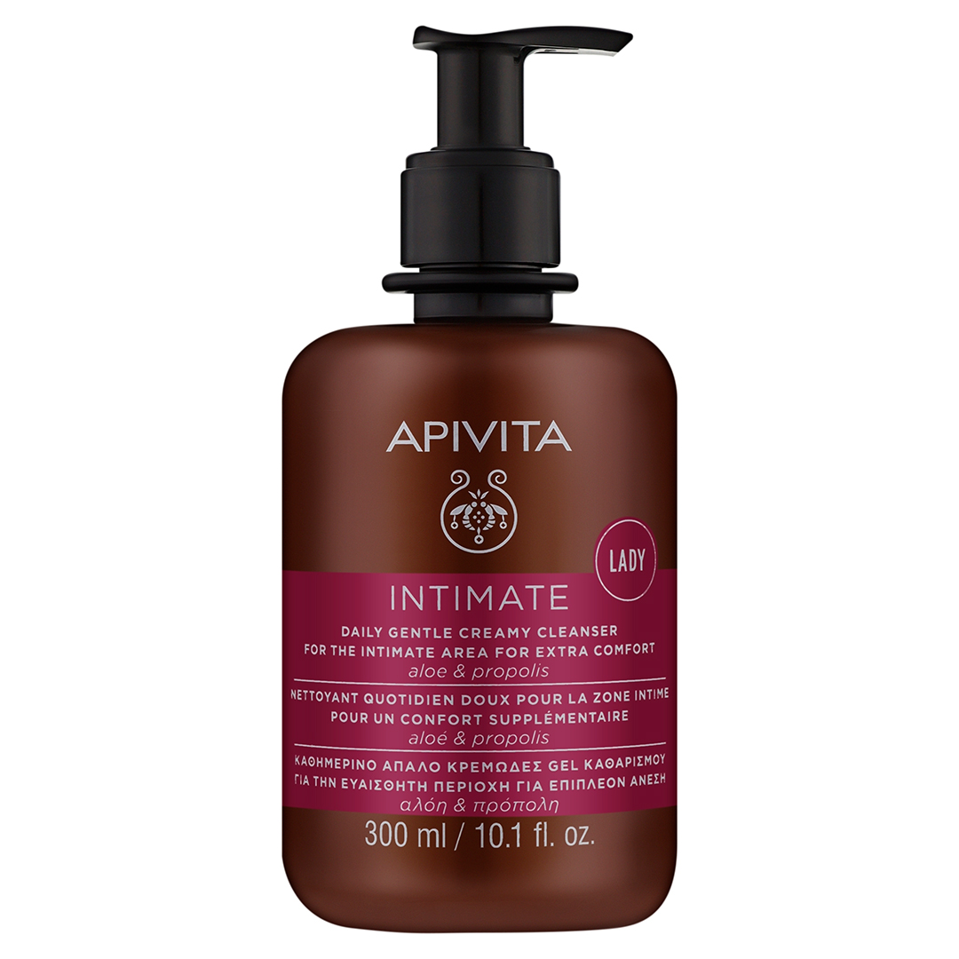 Apivita Нежное кремообразное очищающее средство для интимной зоны Intimate Lady Daily Gentle Creamy