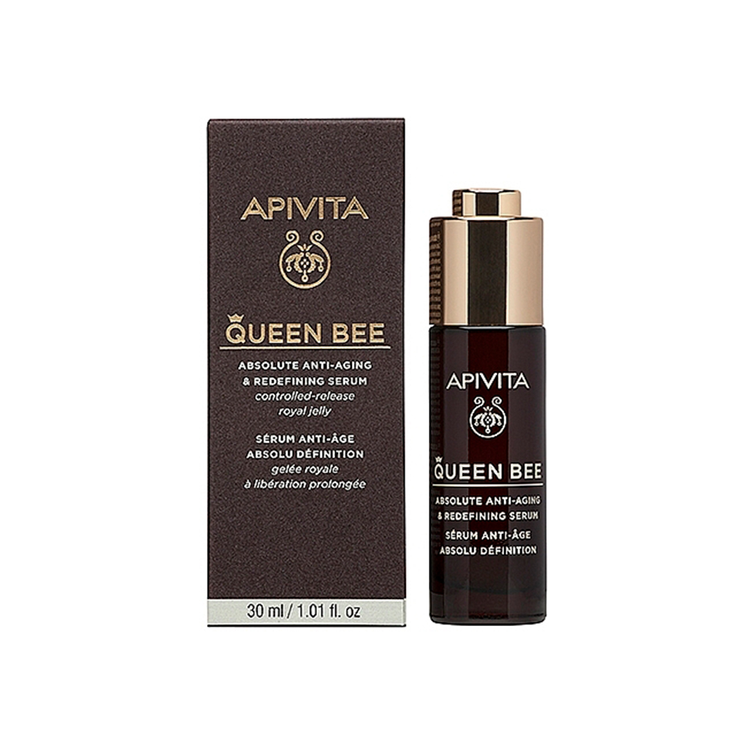 Apivita Queen Bee Holistic Age Defense Serum — антивікова сироватка, 30 мл