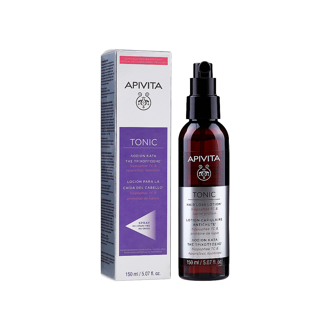 Apivita Лосьйон з обліпихою, люпином і протеїнами від випадіння волосся Hair Loss Lotion With Hippophae Tc & L
