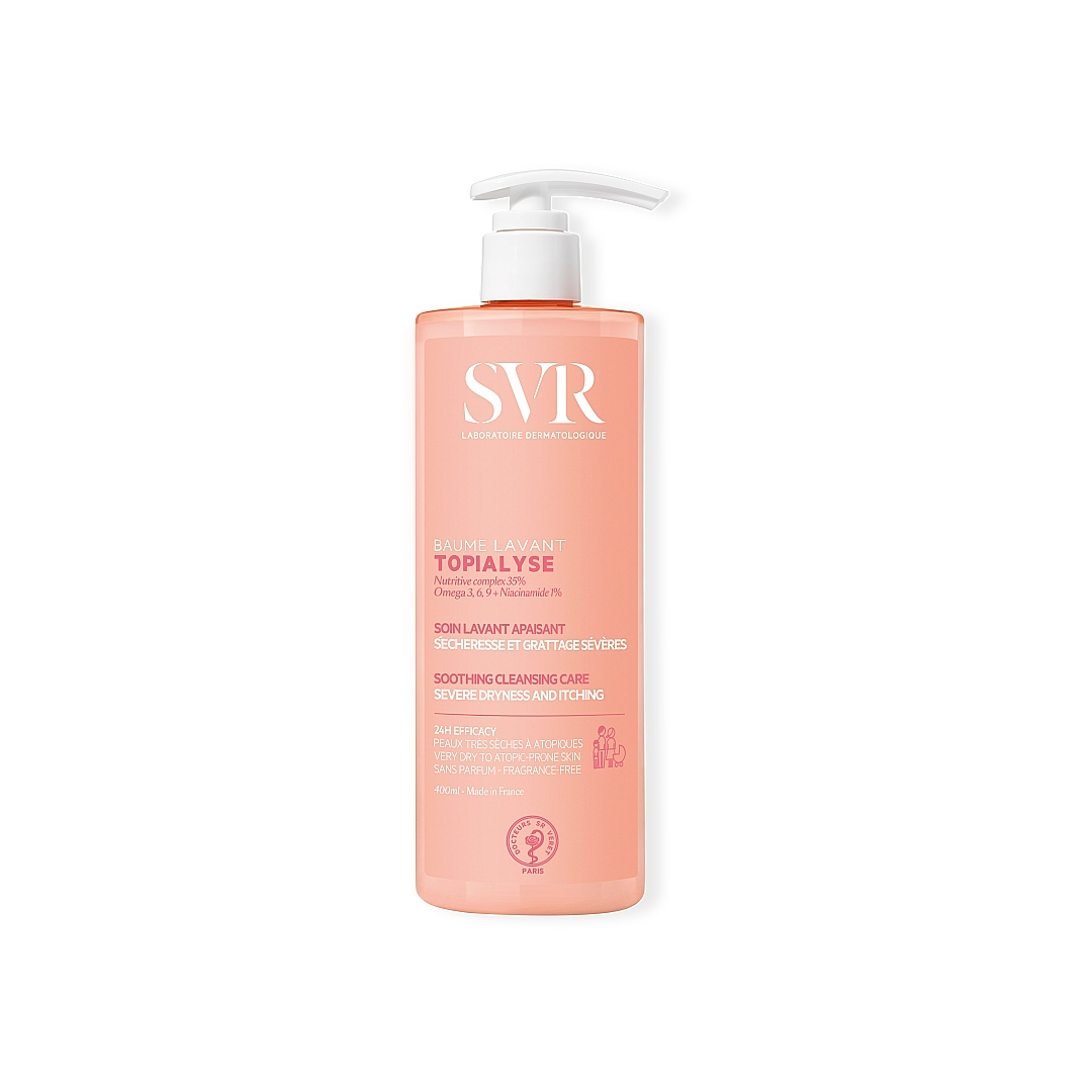 SVR Очищувальний бальзам для обличчя і тіла Topialyse Baume Lavant, 400 мл