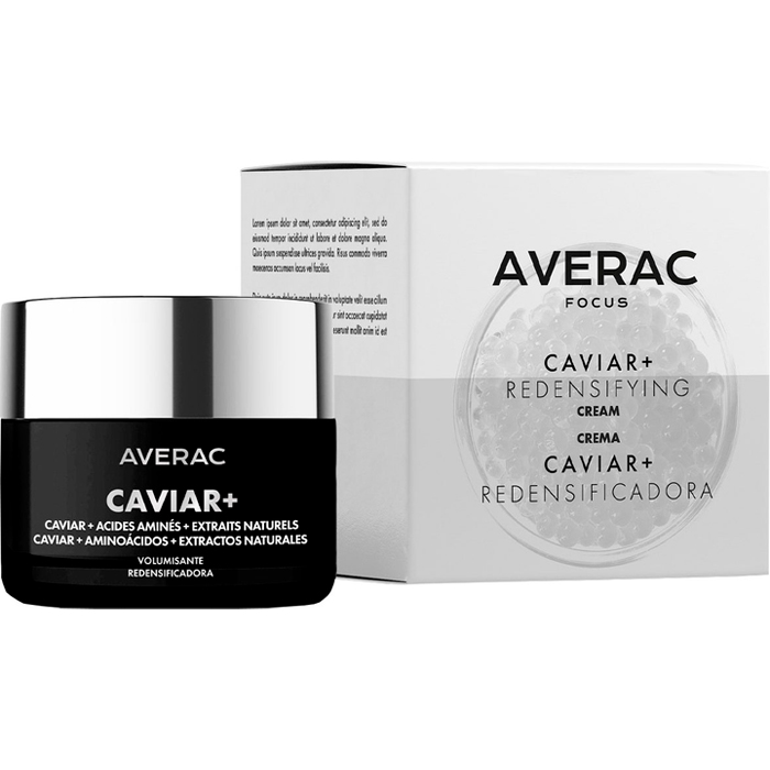 Потужний підтягувальний крем для обличчя Focus Caviar+ Averac, 50 мл
