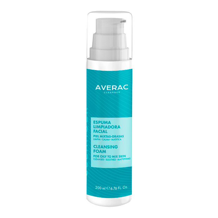 Пенка для умывания жирной и комбинированной кожи Cleansing Foam Averac, 200 мл