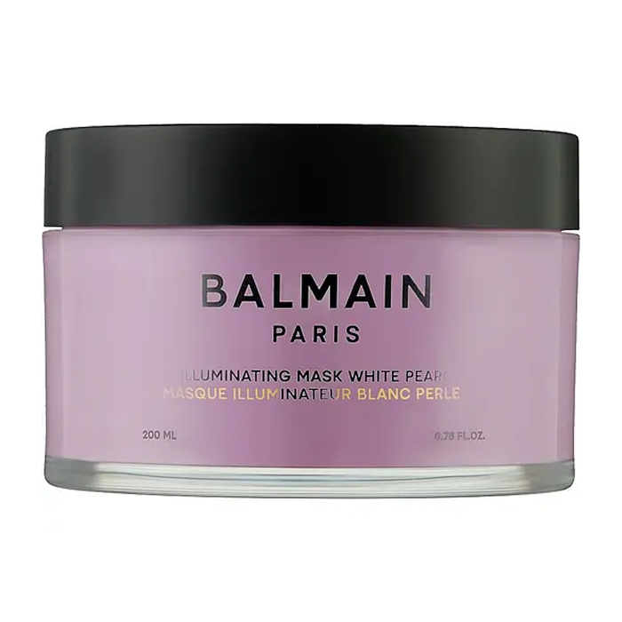 Освітлювальна маска для блондинок Paris Illuminating Mask White Pearl Balmain Hair Couture, 200 мл