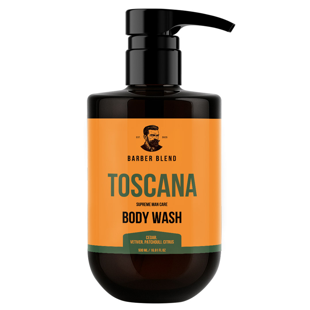 Barber Blend Toscana — парфюмированный гель для душа для мужчин, 500 мл