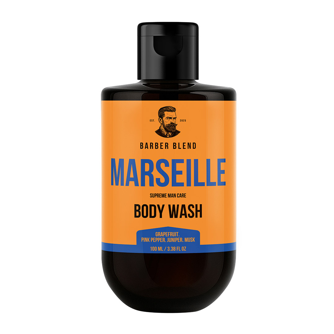 Barber Blend Marseille — парфумований гель для душу для чоловіків, 100 мл
