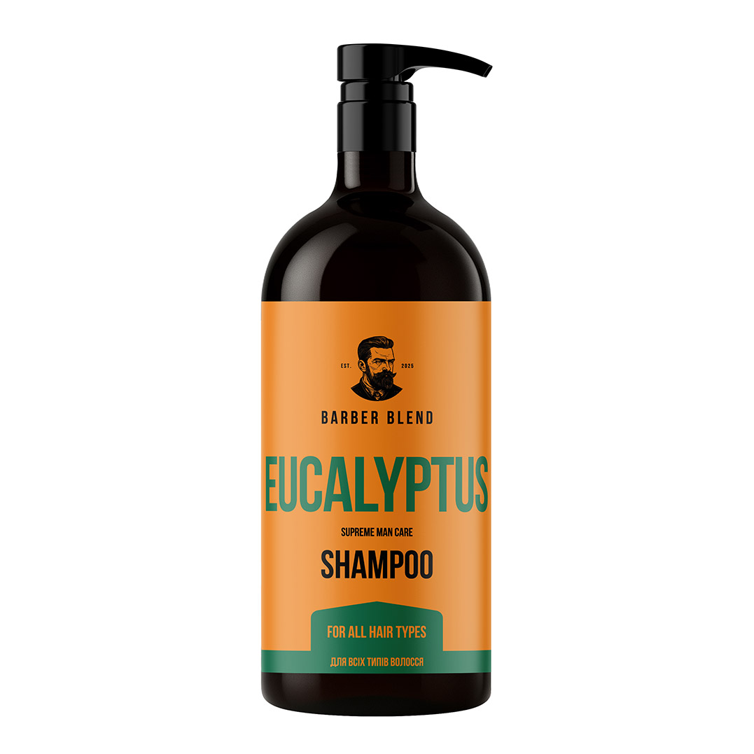 Barber Blend Eucalyptus — шампунь для всех типов волос, 1000 мл