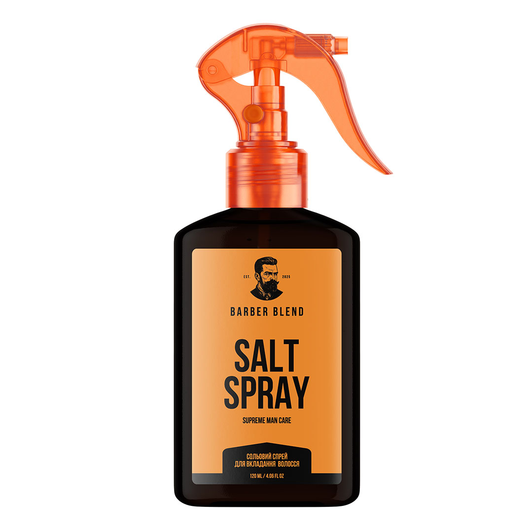 Barber Blend Salt Spray — сольовий спрей для волосся, 120 мл