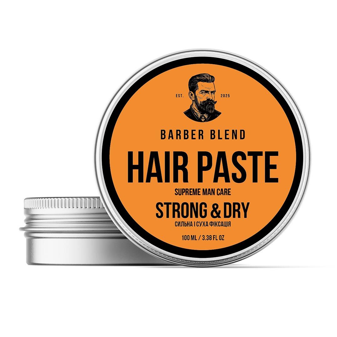 Barber Blend Strong&Dry — паста для моделювання волосся, 100 мл