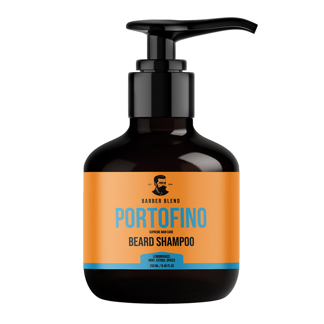 Barber Blend Portofino — шампунь для волосся та бороди, 250 мл