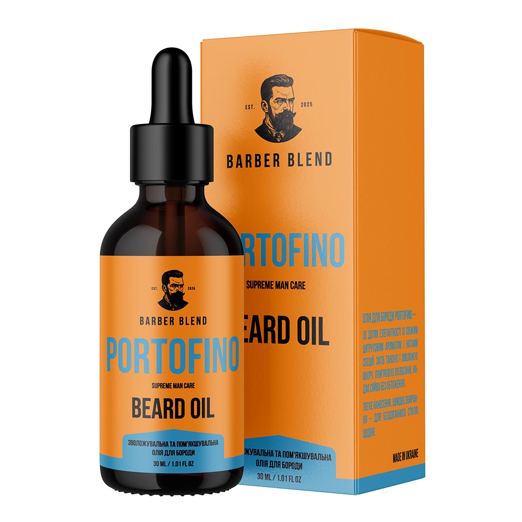 Barber Blend Portofino — масло для бороды, 30 мл