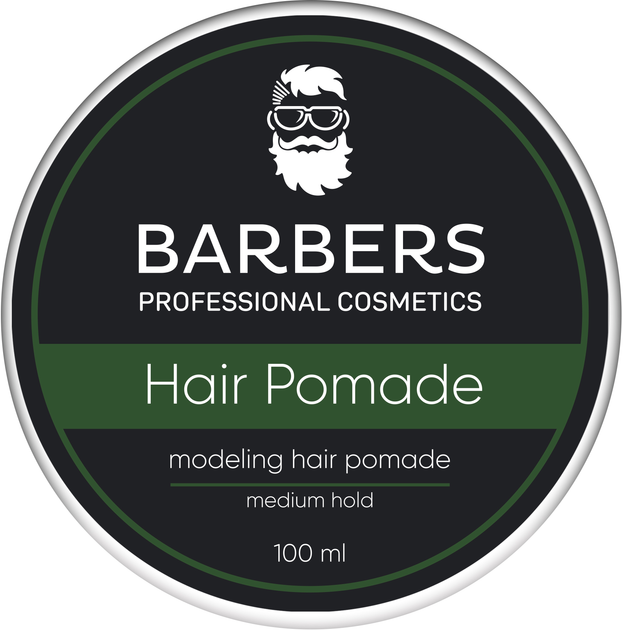 Barbers Modeling Hair Pomade Medium Hold — помада для волосся, 100 мл