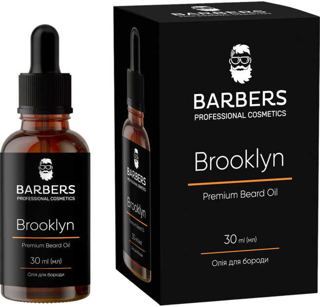 Barbers Олія для бороди Brooklyn, 30 мл