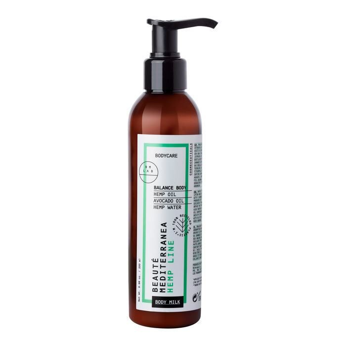 Молочко для тіла Hemp Line Body Milk Balance Body Beauté Mediterranea, 200 мл