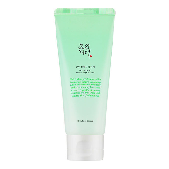 Очищаючий гель для вмивання із зеленою сливою Green Plum Refreshing Cleanser Beauty of Joseon, 100 мл
