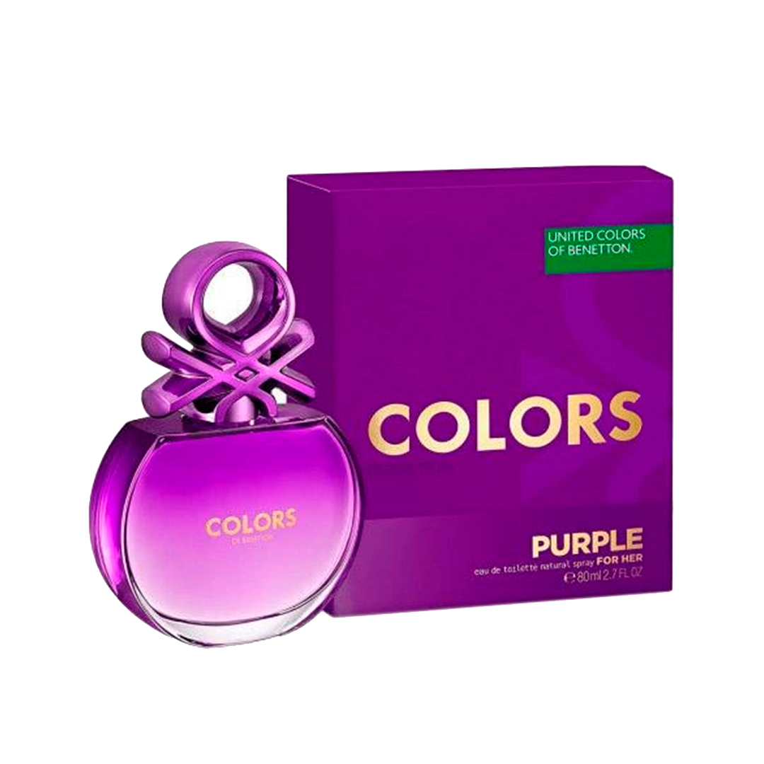 Benetton Туалетная вода женская Colors De Benetton Purple, 80 мл
