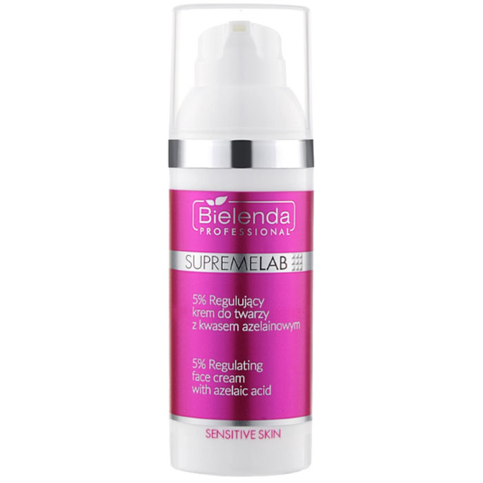 IS SUPREMELAB 5% регулюючий крем для обличчя з азелаїновою кислотою Bielenda professional, 50 мл