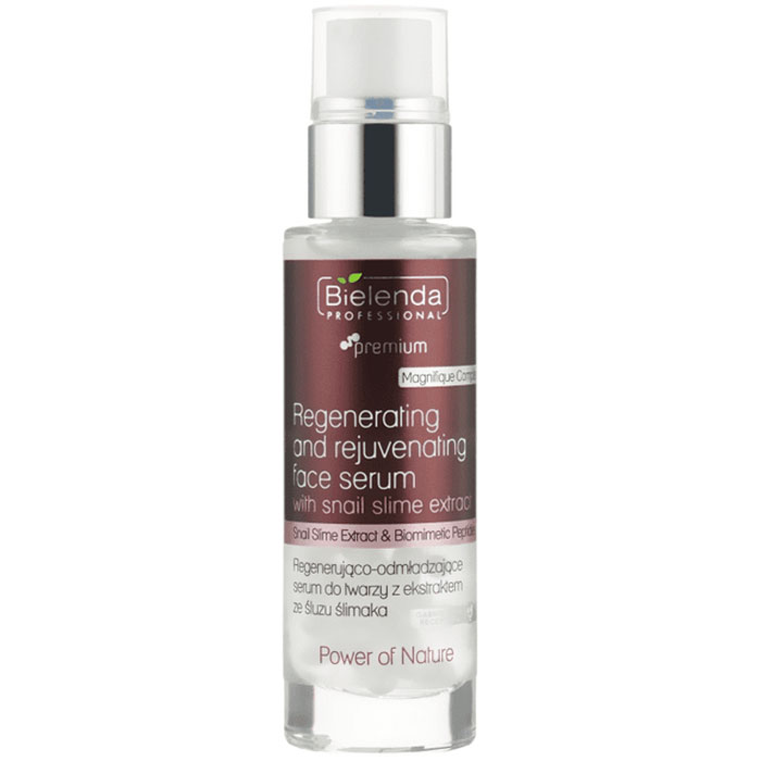 IS SUPREMELAB Регенеруюча та омолоджуюча сироватка для обличчя з екстрактом слизу равлика Bielenda professiona