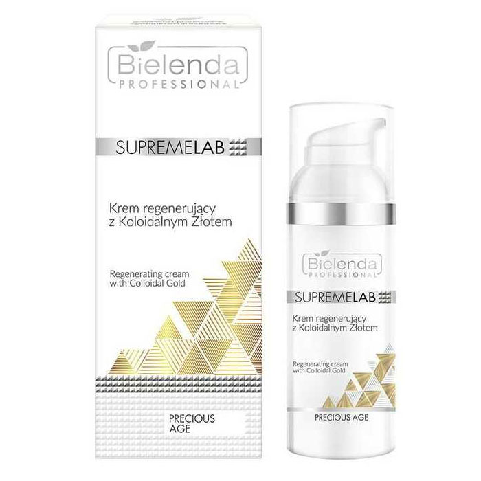 IS Supremelab Регенеруючий крем з колоїдним золотом Bielenda professional, 50 мл