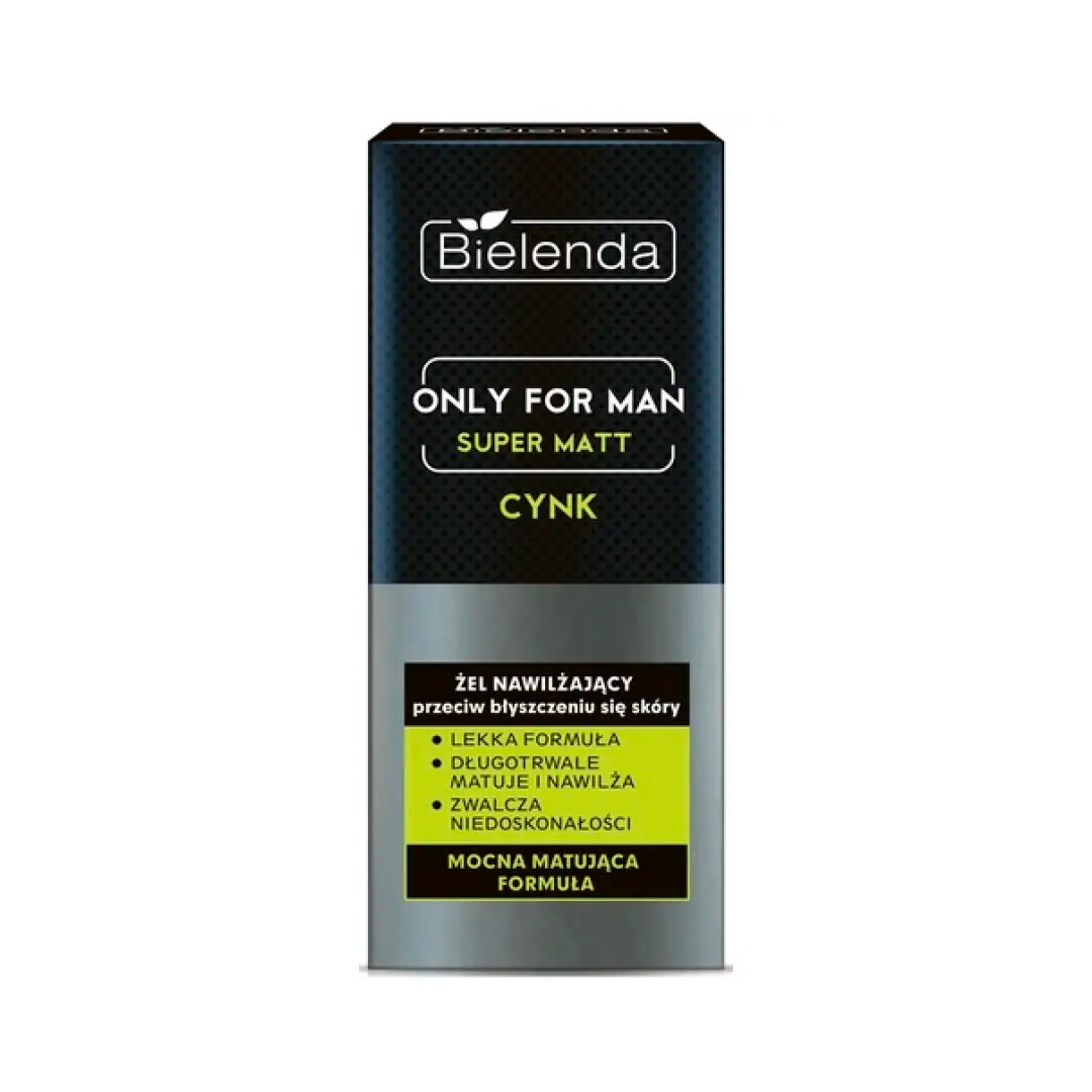 Bielenda Гель для обличчя Only For Men Super Mat, 50 мл