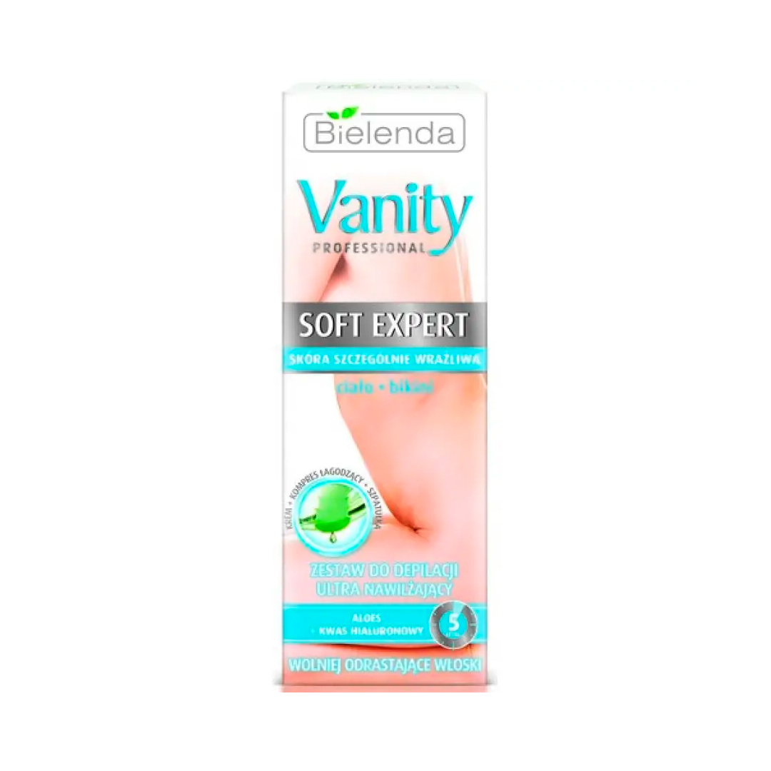 Bielenda Крем для депіляції тіла/зони бікіні Vanity Soft Expert ультраживильний, 100 мл