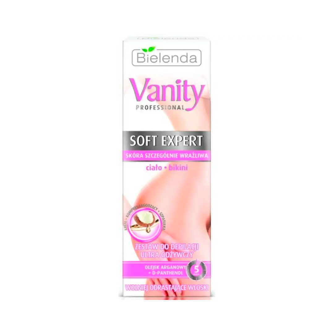 Bielenda Крем для депіляції тіла/зони бікіні Vanity Soft Expert ультразволожуючий, 100 мл