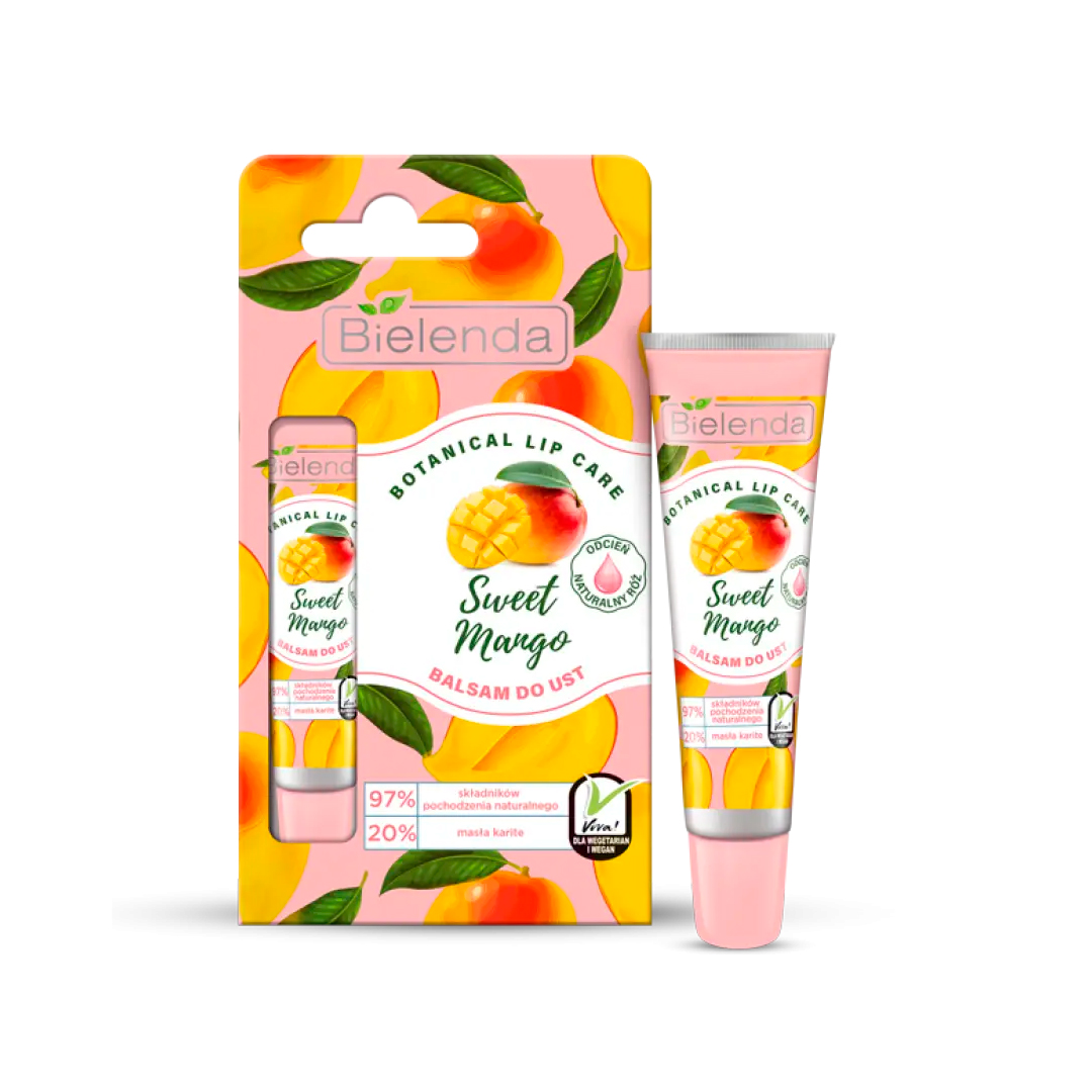 Bielenda Бальзам для губ Botanical Lip Care Солодке Манго, 10 г