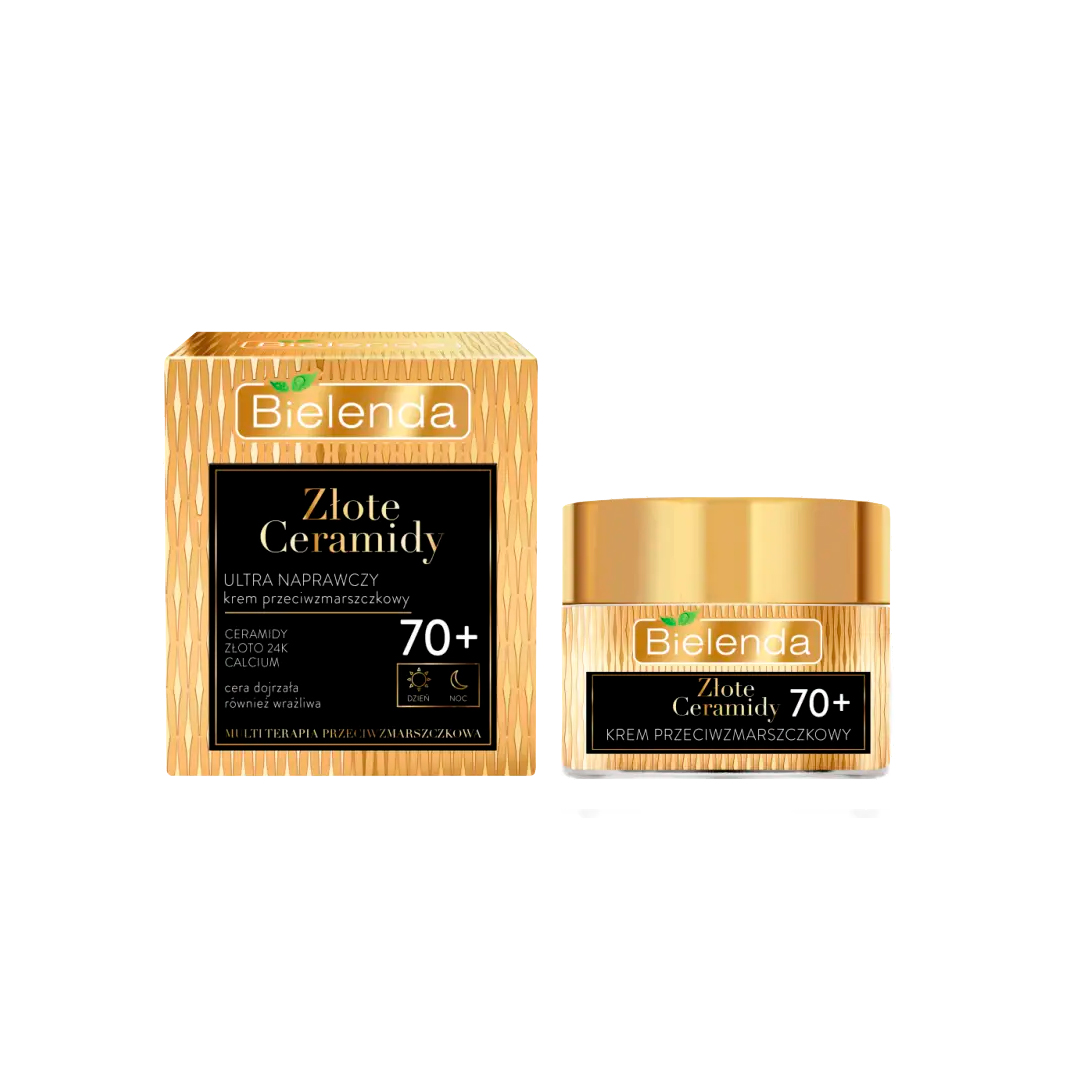 Bielenda Крем для обличчя Golden Ceramids проти зморшок 70+, 50 мл
