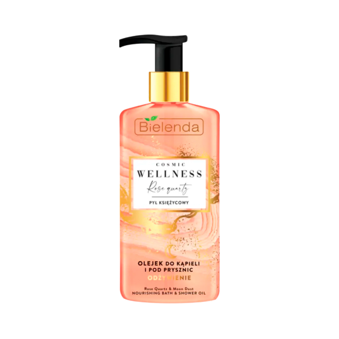 Bielenda Олія для ванни та душу Cosmic Wellness Місячний пил, Рожева Квітка, 250 мл