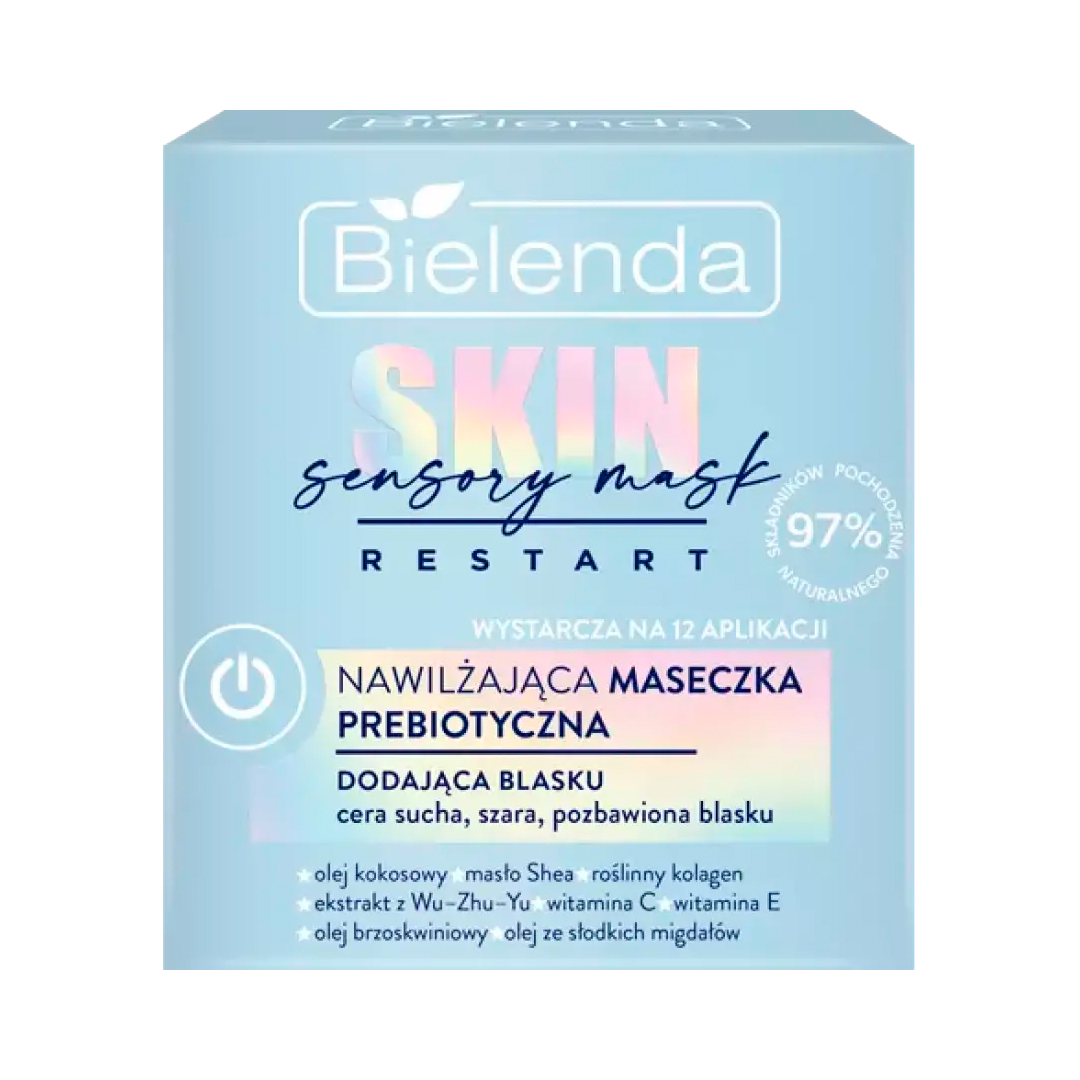 Bielenda Маска для обличчя зволожуюча SKIN RESTART SENSORY MASK, 50 мл