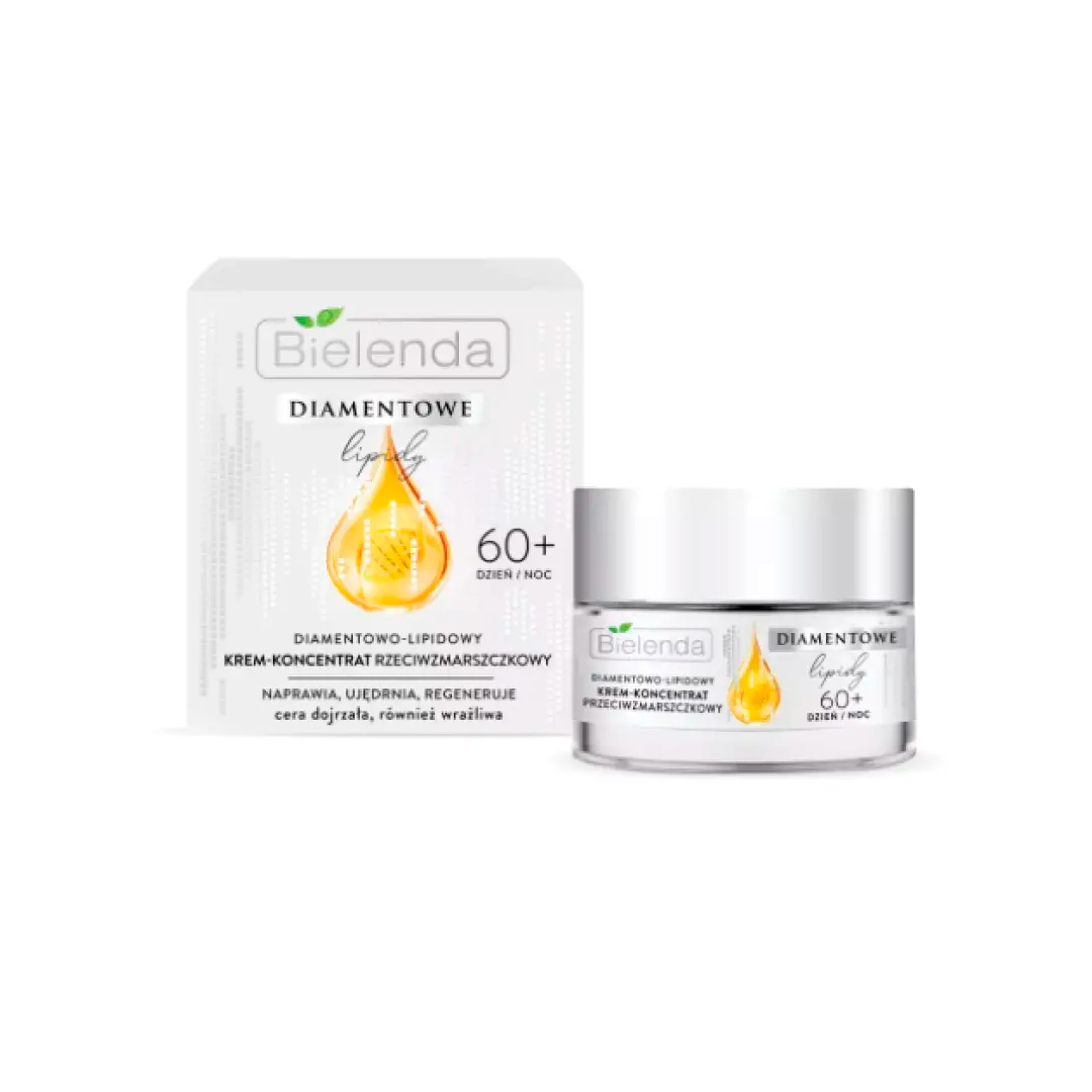 Bielenda Крем Diamond-липидный концентрат против морщин 60+ DIAMOND LIPIDS день/ночь, 50 мл
