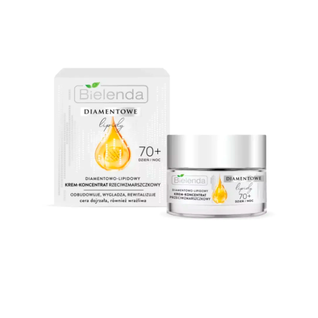 Bielenda Крем Diamond-ліпідний концентрат проти зморшок 70+ DIAMOND LIPIDS день/ніч, 50 мл