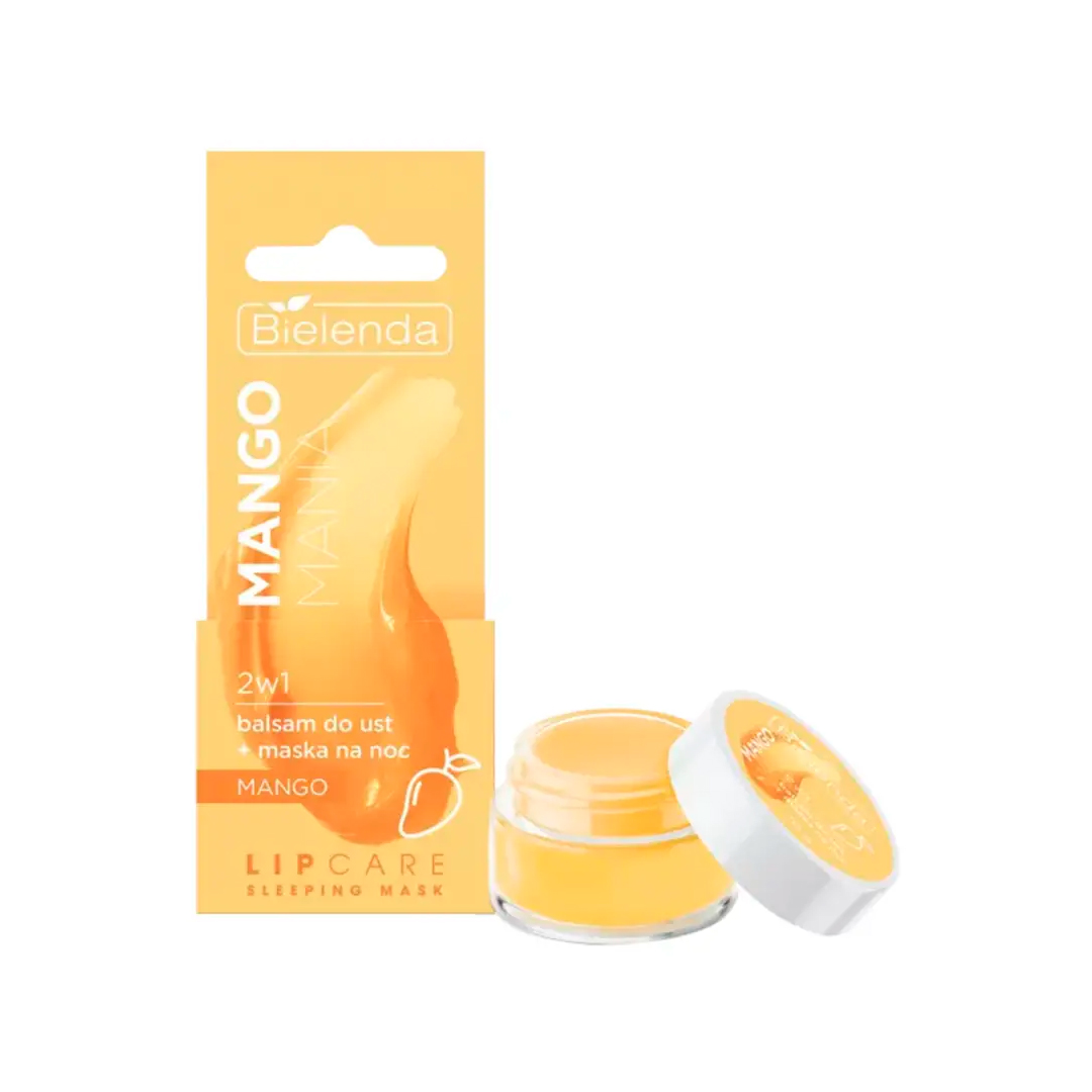 Bielenda Бальзам-маска для губ Манго-манія LIP CARE SLEEPING MASK, 10 г