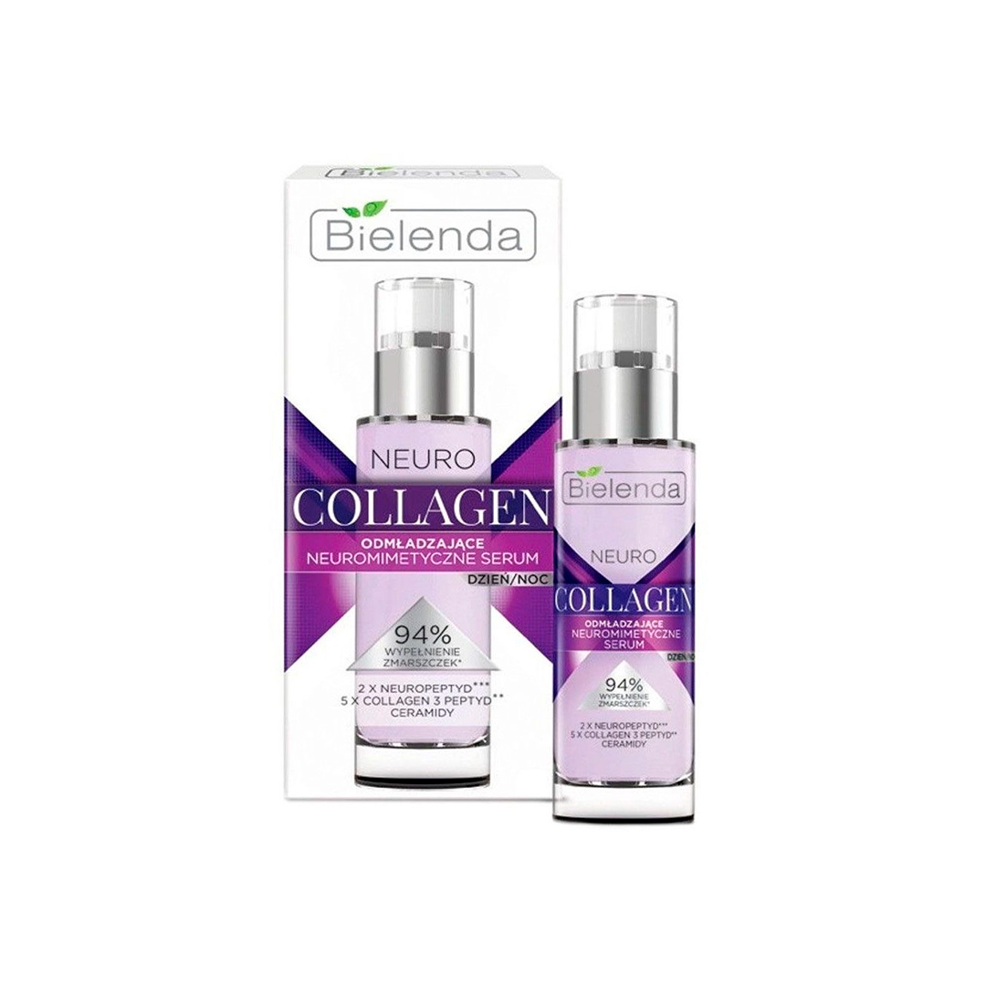 Bielenda Сироватка для обличчя Neuro Collagen нейроміметична проти зморшок день/ніч, 30 мл