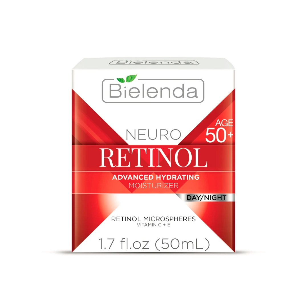 Bielenda Крем для обличчя Neuro Retinol ліфтинговий-концентрат проти зморшок 50+ день/ніч, 50 мл