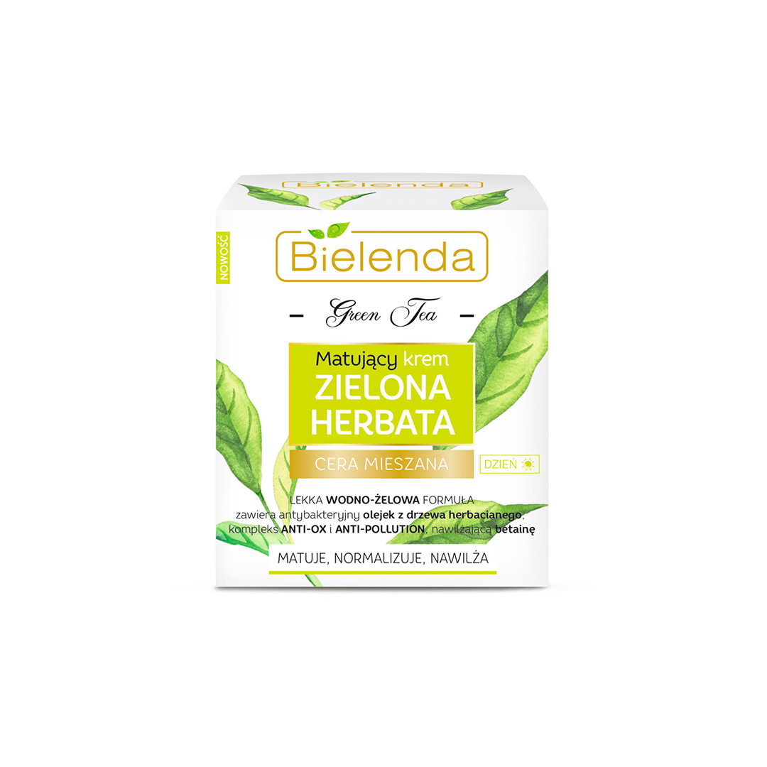 Bielenda Крем для обличчя Зелений Чай матуючий денний, 50 мл