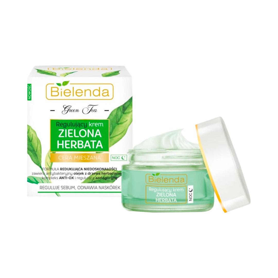 Bielenda Крем для обличчя Зелений Чай регулюючий нічний, 50 мл