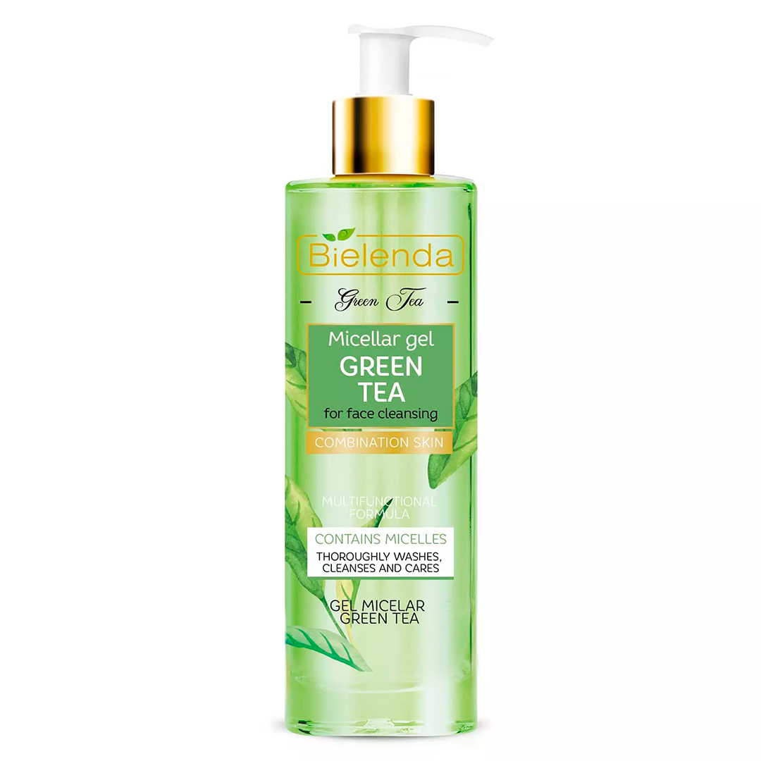 Bielenda Гель для вмивання Зелений Чай міцелярний, 200 мл