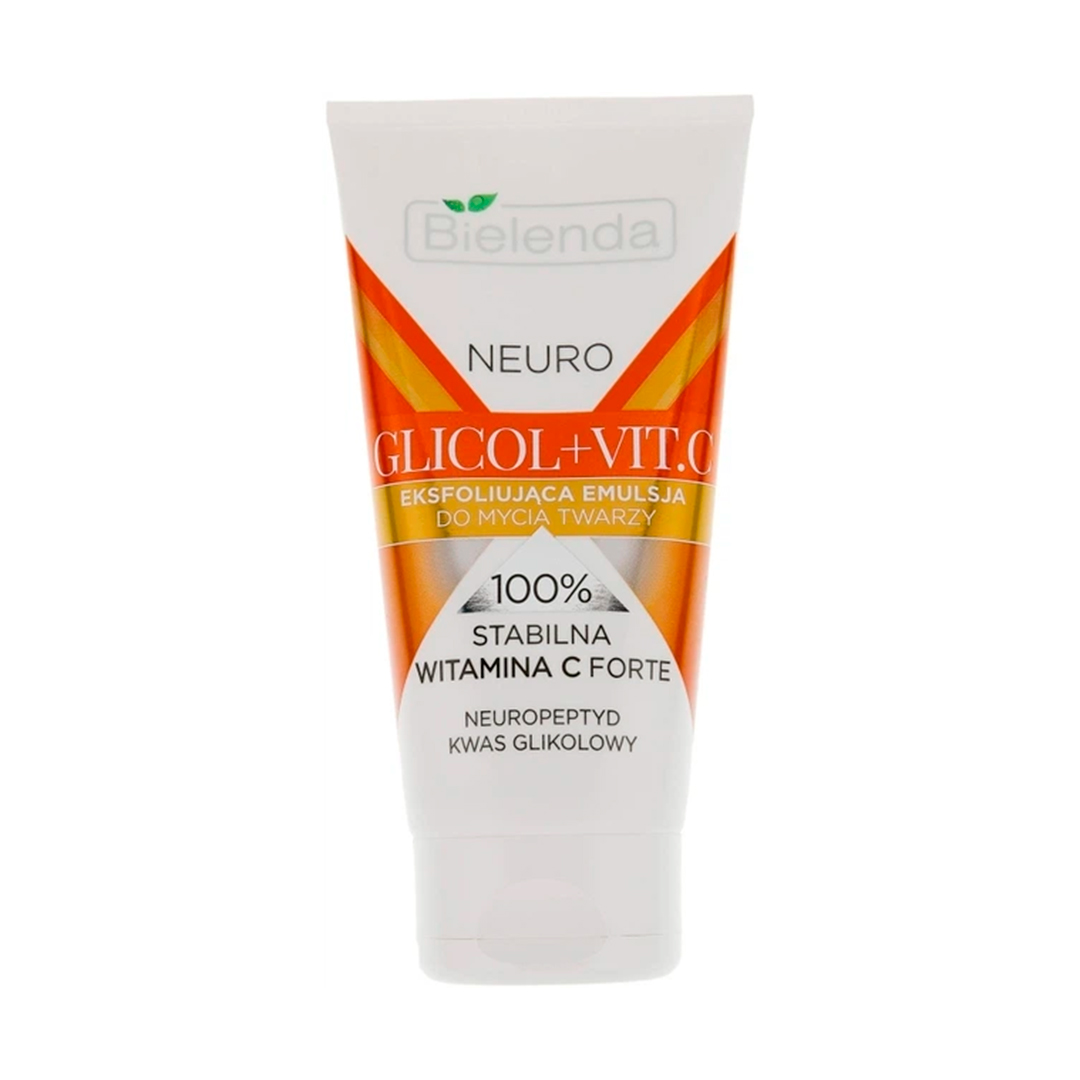 Bielenda Емульсія для вмивання обличчя Neuro Glicol, Vit. C відлущувальна, 150 мл